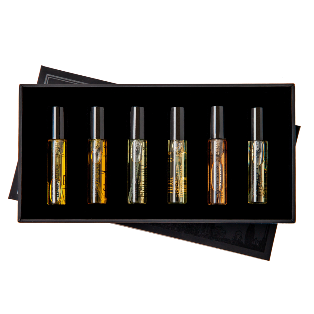 Hind's Discovery Kit (6x3ml)-Hind Al Oud-MHGboutique-Perfumes-Arabic Perfumes-Hind Al Oud-Anfasic Dokhoon-Khaltat-عطور عربية-عطور فخمة-Dokhoon-oud-bakhoor-دخون-عود-دهن عود
